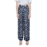 Street One Blue Viscose Pant -   -  Street One.